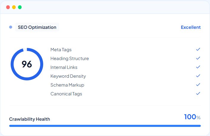 Perfect On-Page SEO Interface - Workspace Engine